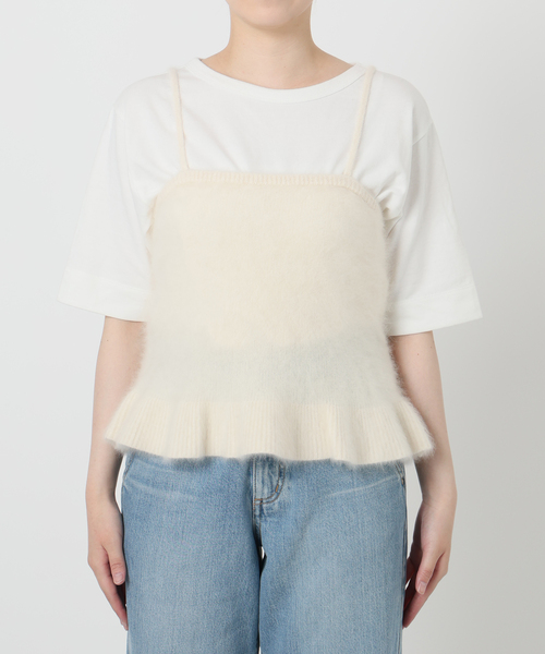 IENA LA BOUCLE ファーニットキャミソール（キャミソール）｜IENA LA