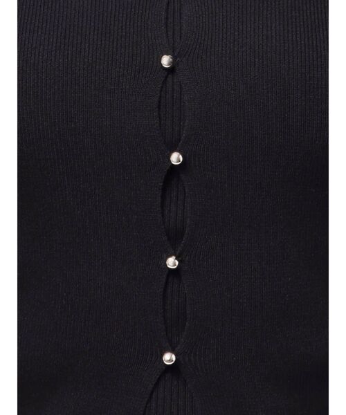 dazzlin(ダズリン)の「カーデタイトトップス(ニット/セーター・レディース・ブラック/ネイビー/グレー/ピンク/アイボリー/ミント/ライトグレー/レッド・FREE)」の18枚目の写真