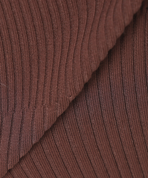 Noble（ノーブル）の「《追加/WEB限定カラー》リブニットタイトスカート（スカート・レディース・ライトグレー/ブラック/ベージュ/ブラウン/グレー/ホワイト系その他・FREE）」の9枚目の写真