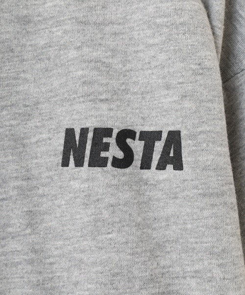 NESTA BRAND(ネスタブランド)の「NESTA ネスタ オーバーロンT KIDS(Tシャツ/カットソー・キッズ・ブラック/ホワイト系1/杢グレー/ダークグリーン/オフホワイト/ブラック系1/チャコール/ネイビー・110/120/130/140/150/160)」の16枚目の写真