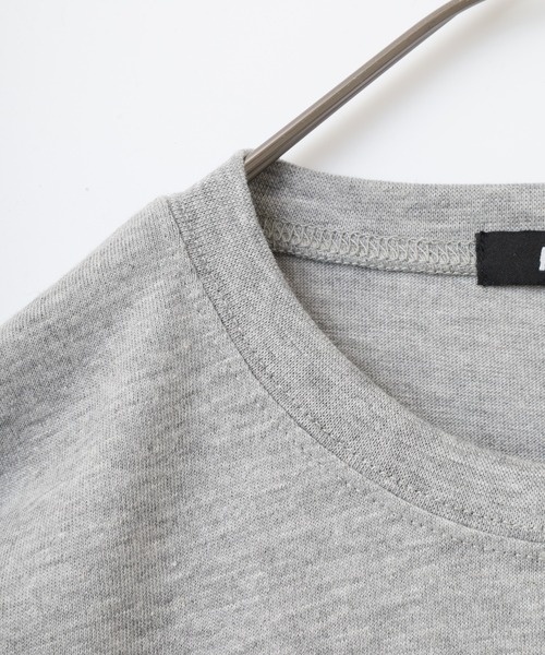 NESTA BRAND(ネスタブランド)の「NESTA ネスタ オーバーロンT KIDS(Tシャツ/カットソー・キッズ・ブラック/ホワイト系1/杢グレー/ダークグリーン/オフホワイト/ブラック系1/チャコール/ネイビー・110/120/130/140/150/160)」の17枚目の写真