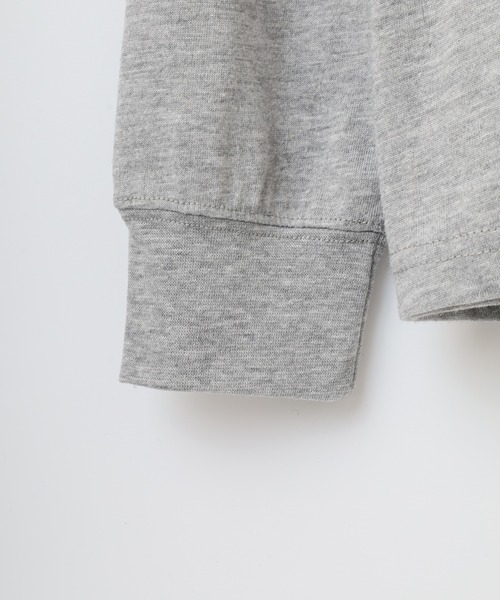 NESTA BRAND(ネスタブランド)の「NESTA ネスタ オーバーロンT KIDS(Tシャツ/カットソー・キッズ・ブラック/ホワイト系1/杢グレー/ダークグリーン/オフホワイト/ブラック系1/チャコール/ネイビー・110/120/130/140/150/160)」の18枚目の写真