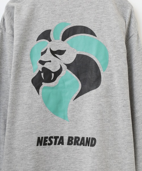 NESTA BRAND(ネスタブランド)の「NESTA ネスタ オーバーロンT KIDS(Tシャツ/カットソー・キッズ・ブラック/ホワイト系1/杢グレー/ダークグリーン/オフホワイト/ブラック系1/チャコール/ネイビー・110/120/130/140/150/160)」の20枚目の写真