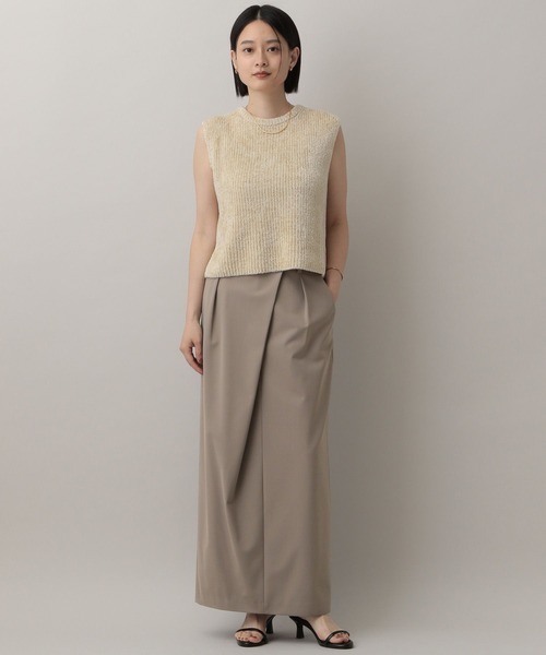 A part by（アパートバイ）の「【セットアップ対応】ハンサムタイトスカート（スカート・レディース・チャコールグレー/ベージュ系その他・SMALL/MEDIUM）」の17枚目の写真