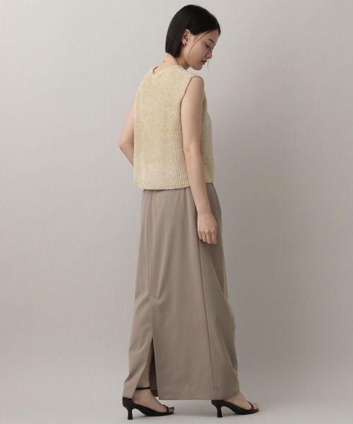 A part by（アパートバイ）の「【セットアップ対応】ハンサムタイトスカート（スカート・レディース・チャコールグレー/ベージュ系その他・SMALL/MEDIUM）」の19枚目の写真