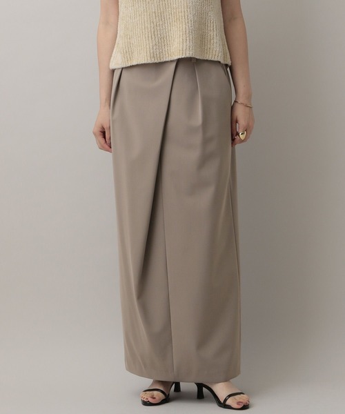 A part by（アパートバイ）の「【セットアップ対応】ハンサムタイトスカート（スカート・レディース・チャコールグレー/ベージュ系その他・SMALL/MEDIUM）」の20枚目の写真