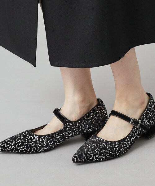 DRESSTERIOR（ドレステリア）の「ポインテッドメリージェーン（パンプス・レディース・ブラック系3/ブラック・55/65/75）」の3枚目の写真