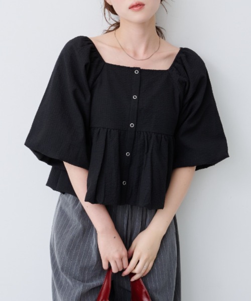 セール】*【2WAY/4色展開/無地&チェック/WEB限定カラー】バルーン七分 