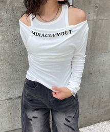 【インナーSET】プリントドレープロンT ロングスリーブTシャツ
