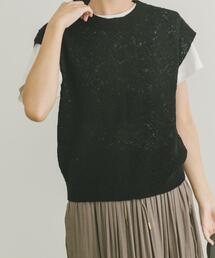 ITEMS URBANRESEARCH | ゴムヤーンニットベスト(ベスト)