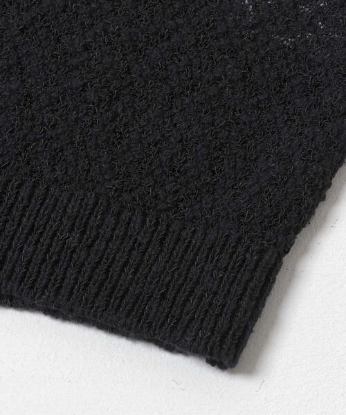 ITEMS URBANRESEARCH(アイテムズ アーバンリサーチ)の「ゴムヤーンニットベスト(ベスト・レディース・ブラック/ブルー/ベージュ・FREE)」の10枚目の写真