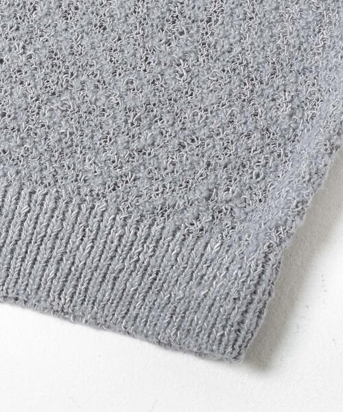 ITEMS URBANRESEARCH(アイテムズ アーバンリサーチ)の「ゴムヤーンニットベスト(ベスト・レディース・ブラック/ブルー/ベージュ・FREE)」の16枚目の写真