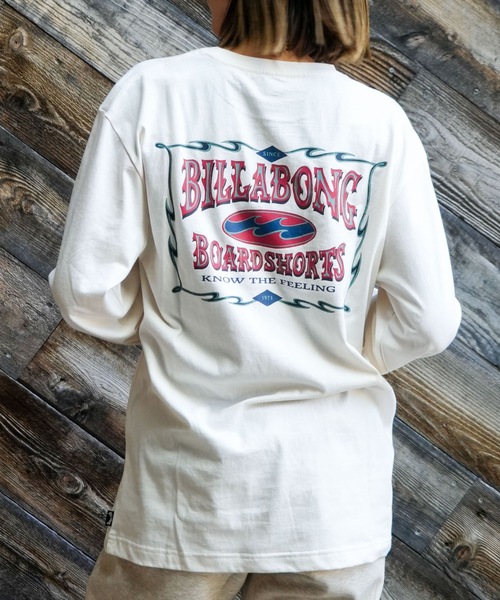 BILLABONG(ビラボン)の「【直営店限定】BILLABONG メンズ バックプリント ロンT 【2025年秋冬モデル】/ビラボンバックプリント長袖ロンT(Tシャツ/カットソー・メンズ・ブラック/クリーム/ブルー系その他/ブラウン・LARGE/X-LARGE/SMALL/MEDIUM)」の3枚目の写真