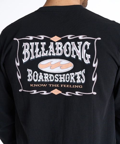 BILLABONG(ビラボン)の「【直営店限定】BILLABONG メンズ バックプリント ロンT 【2025年秋冬モデル】/ビラボンバックプリント長袖ロンT(Tシャツ/カットソー・メンズ・ブラック/クリーム/ブルー系その他/ブラウン・LARGE/X-LARGE/SMALL/MEDIUM)」の6枚目の写真