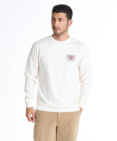 BILLABONG(ビラボン)の「【直営店限定】BILLABONG メンズ バックプリント ロンT 【2025年秋冬モデル】/ビラボンバックプリント長袖ロンT(Tシャツ/カットソー・メンズ・ブラック/クリーム/ブルー系その他/ブラウン・LARGE/X-LARGE/SMALL/MEDIUM)」の9枚目の写真
