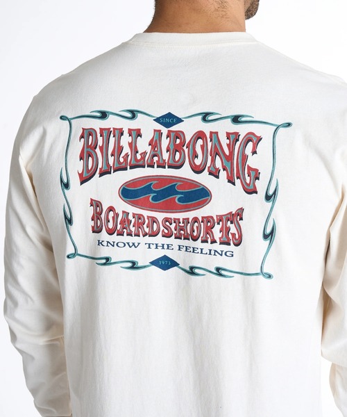 BILLABONG(ビラボン)の「【直営店限定】BILLABONG メンズ バックプリント ロンT 【2025年秋冬モデル】/ビラボンバックプリント長袖ロンT(Tシャツ/カットソー・メンズ・ブラック/クリーム/ブルー系その他/ブラウン・LARGE/X-LARGE/SMALL/MEDIUM)」の11枚目の写真