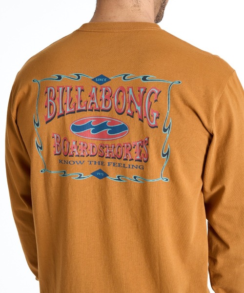 BILLABONG(ビラボン)の「【直営店限定】BILLABONG メンズ バックプリント ロンT 【2025年秋冬モデル】/ビラボンバックプリント長袖ロンT(Tシャツ/カットソー・メンズ・ブラック/クリーム/ブルー系その他/ブラウン・LARGE/X-LARGE/SMALL/MEDIUM)」の8枚目の写真