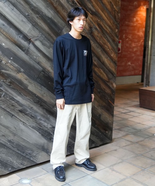 BILLABONG(ビラボン)の「【直営店限定】BILLABONG メンズ バックプリント ロンT 【2025年秋冬モデル】/ビラボンバックプリント長袖ロンT(Tシャツ/カットソー・メンズ・ブラック/クリーム/ブルー系その他/ブラウン・LARGE/X-LARGE/SMALL/MEDIUM)」の16枚目の写真