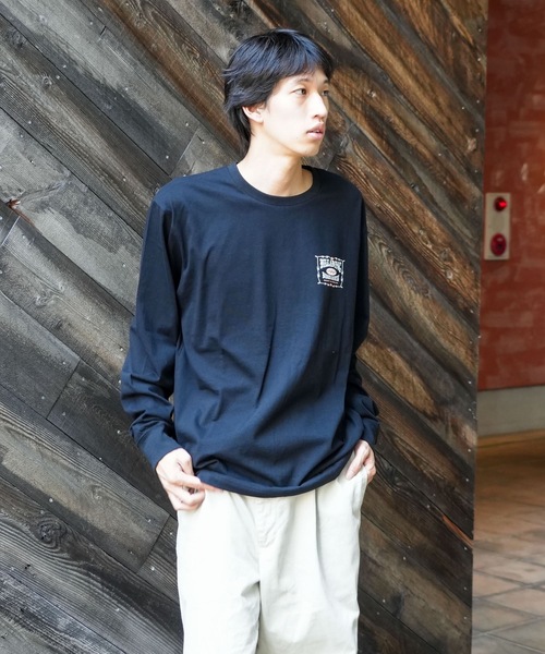 BILLABONG(ビラボン)の「【直営店限定】BILLABONG メンズ バックプリント ロンT 【2025年秋冬モデル】/ビラボンバックプリント長袖ロンT(Tシャツ/カットソー・メンズ・ブラック/クリーム/ブルー系その他/ブラウン・LARGE/X-LARGE/SMALL/MEDIUM)」の19枚目の写真