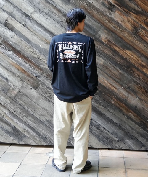 BILLABONG(ビラボン)の「【直営店限定】BILLABONG メンズ バックプリント ロンT 【2025年秋冬モデル】/ビラボンバックプリント長袖ロンT(Tシャツ/カットソー・メンズ・ブラック/クリーム/ブルー系その他/ブラウン・LARGE/X-LARGE/SMALL/MEDIUM)」の18枚目の写真