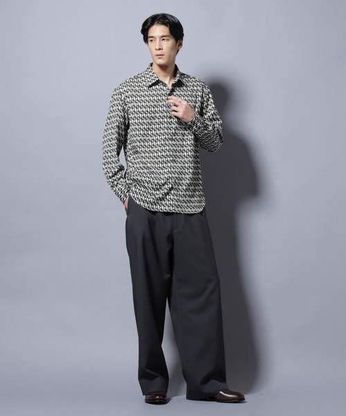 NANO universe(ナノユニバース)の「「EDITORIAL PRINT」シルキータッチシャツ(シャツ/ブラウス・メンズ・その他1/その他2/その他3・L/M)」の17枚目の写真
