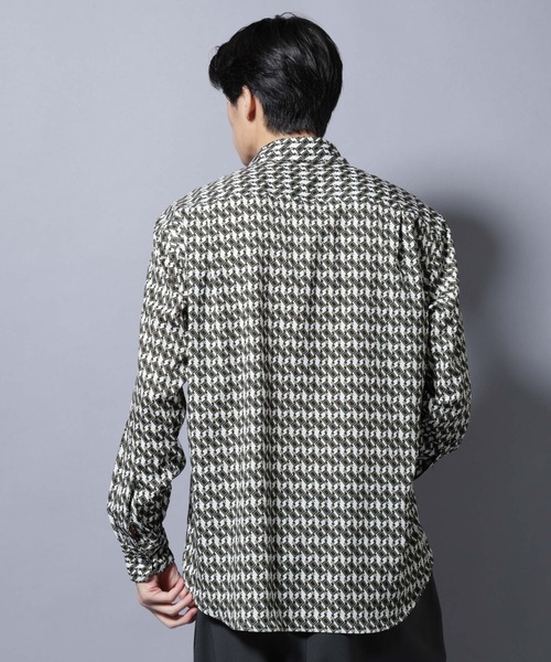 NANO universe(ナノユニバース)の「「EDITORIAL PRINT」シルキータッチシャツ(シャツ/ブラウス・メンズ・その他1/その他2/その他3・L/M)」の15枚目の写真