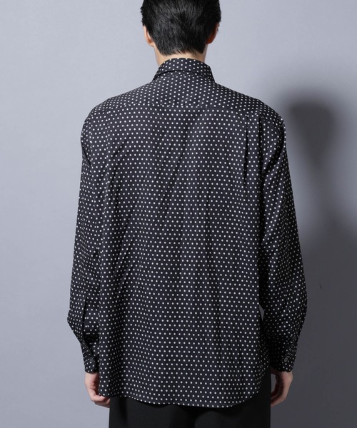 NANO universe(ナノユニバース)の「「EDITORIAL PRINT」シルキータッチシャツ(シャツ/ブラウス・メンズ・その他1/その他2/その他3・L/M)」の8枚目の写真