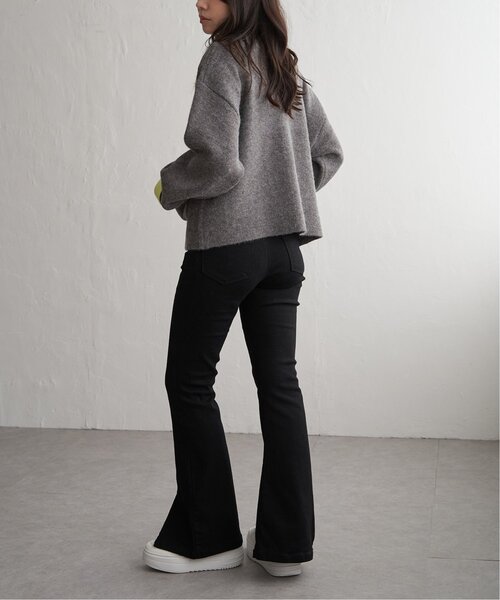 VENCEEXCHANGE（ヴァンスエクスチェンジ）の「アルパカタッチ配色カーディガン（カーディガン/ボレロ・レディース・アイボリー/ブラウン/チャコール・FREE）」の22枚目の写真