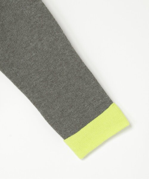 VENCEEXCHANGE（ヴァンスエクスチェンジ）の「アルパカタッチ配色カーディガン（カーディガン/ボレロ・レディース・アイボリー/ブラウン/チャコール・FREE）」の8枚目の写真