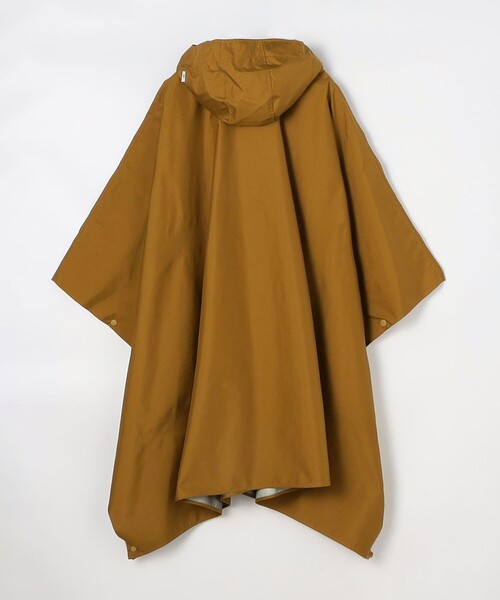 TOMORROWLAND HOME(トゥモローランドホーム)の「KEIMEN poncho(ポンチョ・レディース・ブラック/グリーン/キャメル・L/M)」の8枚目の写真