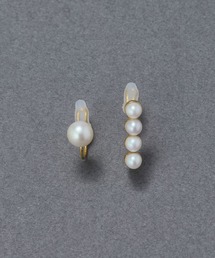 Phoebe（フィービィー）の「【金属アレルギー対応】2setラインパールイヤーカフ/ニッケルフリー（イヤーカフ）」