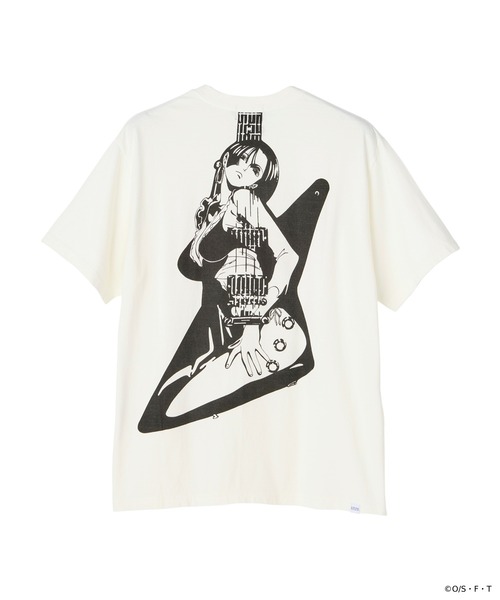 ONE PIECE HYSTERIC GLAMOUR Tシャツ ハンコック 黒 ONE PIECE × HYSTERIC GLAMOUR ハンコック ONE PIECE HYSTERIC GLAMOUR