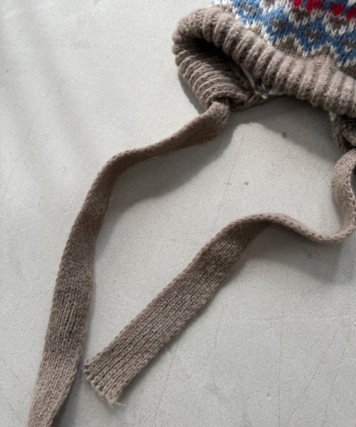 SANSeLF(サンセルフ)の「【SANSeLF】 フェアアイルパターンニットキャップ 厚手リブ saa25a093(ニットキャップ/ビーニー・レディース・マルチ・FREE)」の17枚目の写真