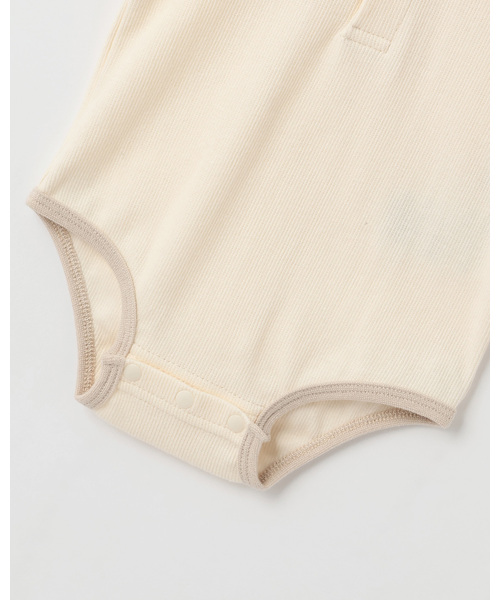 petit main(プティマイン)の「【Lee】バンダナ付きロンパース(ロンパース・キッズ・ホワイト系その他/アイボリー・70cm/80cm)」の9枚目の写真