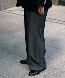 EDIFICE（エディフィス）の「m’s braque (エムズ ブラック) TUCK WIDE BUGGY パンツ(ピンヘッド)（スラックス）」