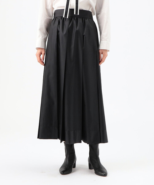 COMME CA（コムサ）の「高密度タフタ スカート（スカート・レディース・ネイビー/ブラック・11号/9号）」の2枚目の写真