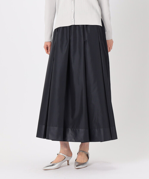 COMME CA（コムサ）の「高密度タフタ スカート（スカート・レディース・ネイビー/ブラック・11号/9号）」の10枚目の写真