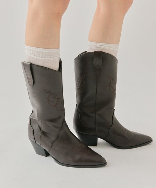 mystic(ミスティック)の「ウエスタンブーツ(ブーツ・レディース・ブラウン/キャメル・38/37/36)」の12枚目の写真