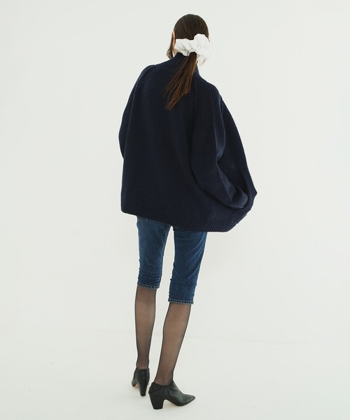 CLANE(クラネ)の「POCKET ZIP KNIT TOPS(その他アウター・レディース・グレー/ベージュ/ネイビー・1/2)」の18枚目の写真