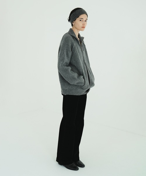 セール】POCKET ZIP KNIT TOPS（その他アウター）｜CLANE（クラネ）の
