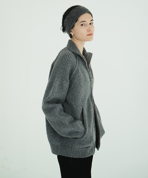 セール】POCKET ZIP KNIT TOPS（その他アウター）｜CLANE（クラネ）の