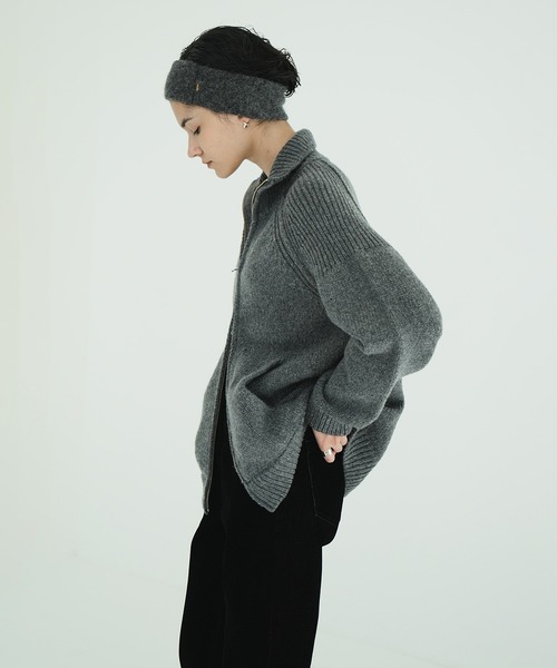 セール】POCKET ZIP KNIT TOPS（その他アウター）｜CLANE（クラネ）の