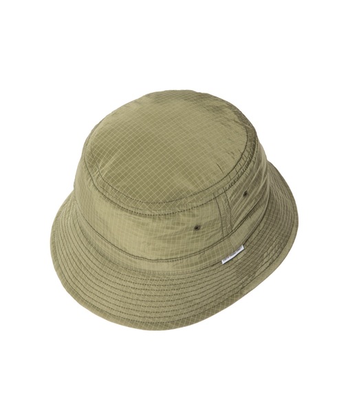 COOTIE PRODUCTIONS（クーティープロダクションズ）の「Nylon Ripstop Bucket Hat（ハット・メンズ・グレー/ブラック・MEDIUM/LARGE）」の13枚目の写真