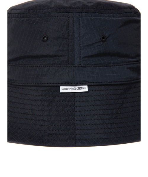 COOTIE PRODUCTIONS（クーティープロダクションズ）の「Nylon Ripstop Bucket Hat（ハット・メンズ・グレー/ブラック・MEDIUM/LARGE）」の9枚目の写真