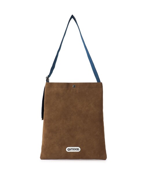 OUTDOOR PRODUCTS(アウトドアプロダクツ)の「【OUTDOOR PRODUCTS/アウトドアプロダクツ】Jacquard Tapelogo Tote/テープロゴ縦型トート(トートバッグ・メンズ・ダークブラウン/ブラック・FREE)」の18枚目の写真
