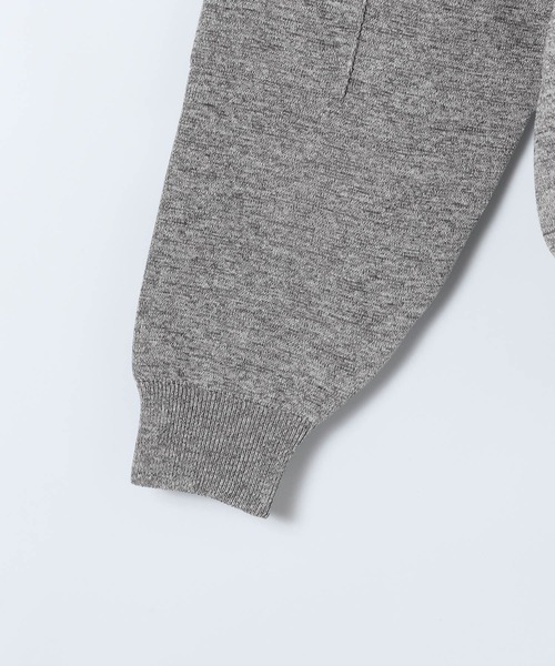 eL（エル）の「【eL】12G Zip Blouson Cardigan/593333（カーディガン/ボレロ・レディース・杢グレー/カーキ・FREE）」の14枚目の写真