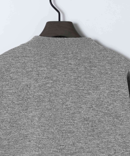 eL（エル）の「【eL】12G Zip Blouson Cardigan/593333（カーディガン/ボレロ・レディース・杢グレー/カーキ・FREE）」の19枚目の写真