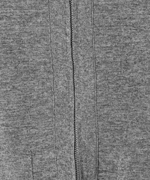 eL（エル）の「【eL】12G Zip Blouson Cardigan/593333（カーディガン/ボレロ・レディース・杢グレー/カーキ・FREE）」の20枚目の写真