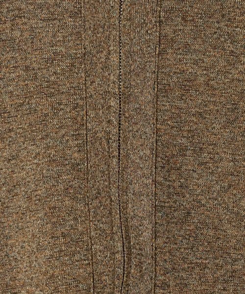 eL（エル）の「【eL】12G Zip Blouson Cardigan/593333（カーディガン/ボレロ・レディース・杢グレー/カーキ・FREE）」の21枚目の写真