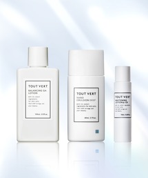 TOUT VERT（トゥヴェール）の「【ZOZO限定】トゥヴェール 選べる毛穴・保湿ケアセット（バランシングGAローション シリーズ、ナノエマルジョン ディープ、薬用ホワイトニングローションαEX ミニボトル）（スキンケアキット/ギフトセット）」